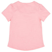 Flat shot of stour jersey top soft pink