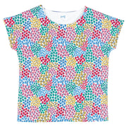 Flat shot of alum jersey top ladybird