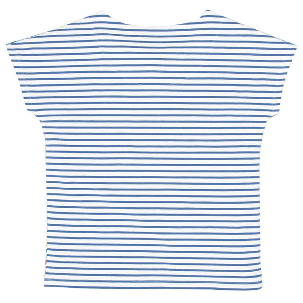 Flat shot of alum jersey top ladybird