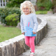 Girl in hoppity hop top