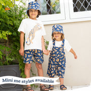 Woman in kimmeridge shorts cat kingdom