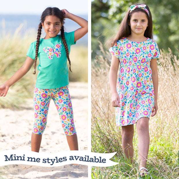 Woman in chine dress sea breeze