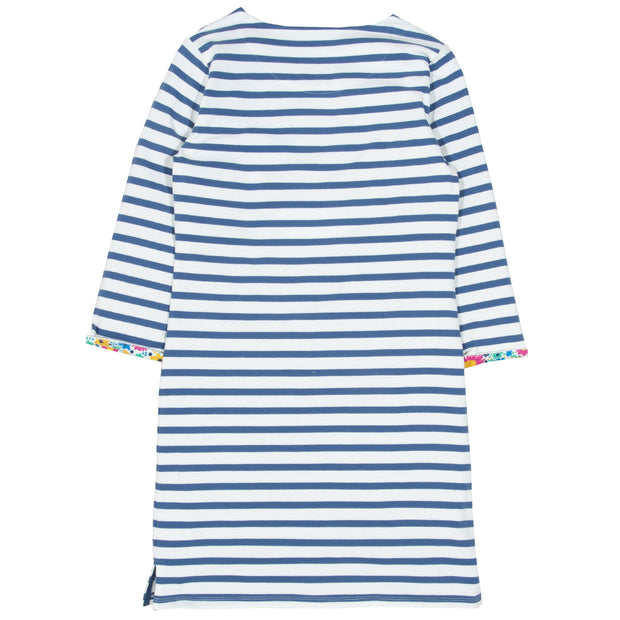 Flat shot of durdle door dress cream