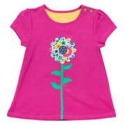 Flat shot of flower tunic