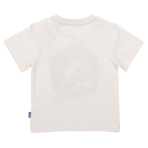 Flat shot of curly croc t-shirt