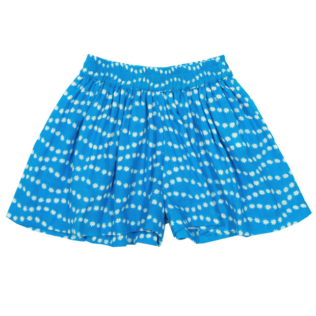 Flat shot of wavy daisy culottes