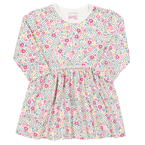 Flat shot of home ditsy bodydress