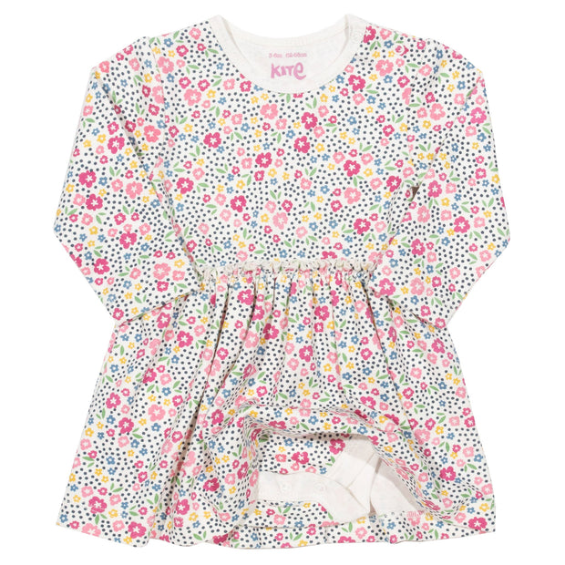 Flat shot of home ditsy bodydress