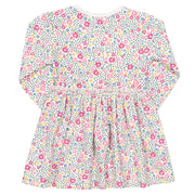 Flat shot of home ditsy bodydress