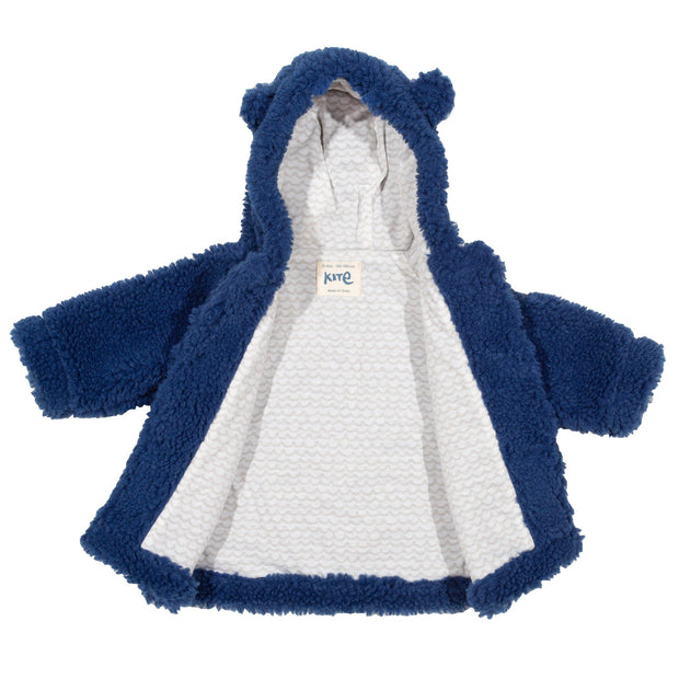 Flat shot of teddy coat