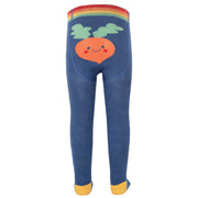 Flat shot of happy veg tights