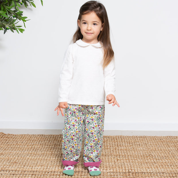 Girl in prairie pull ups