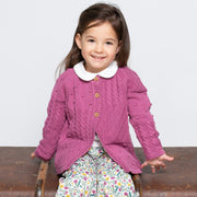 Girl in prairie cardi