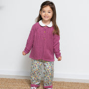 Girl in prairie cardi