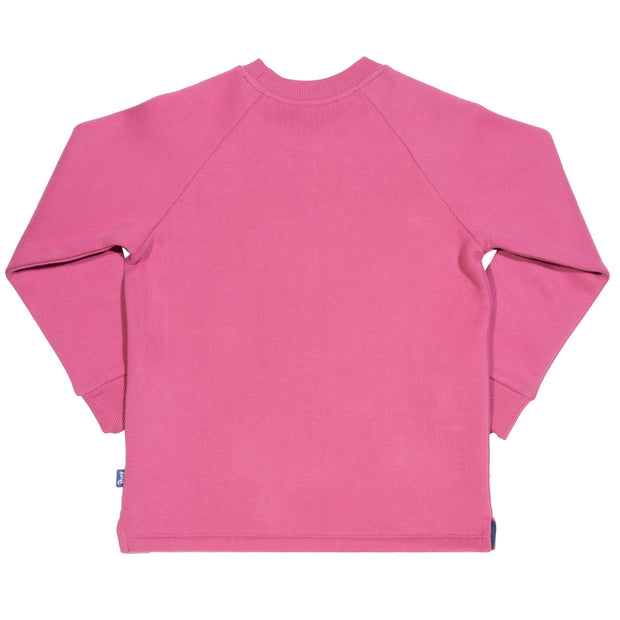 Flat shot of planet love sweatshirt