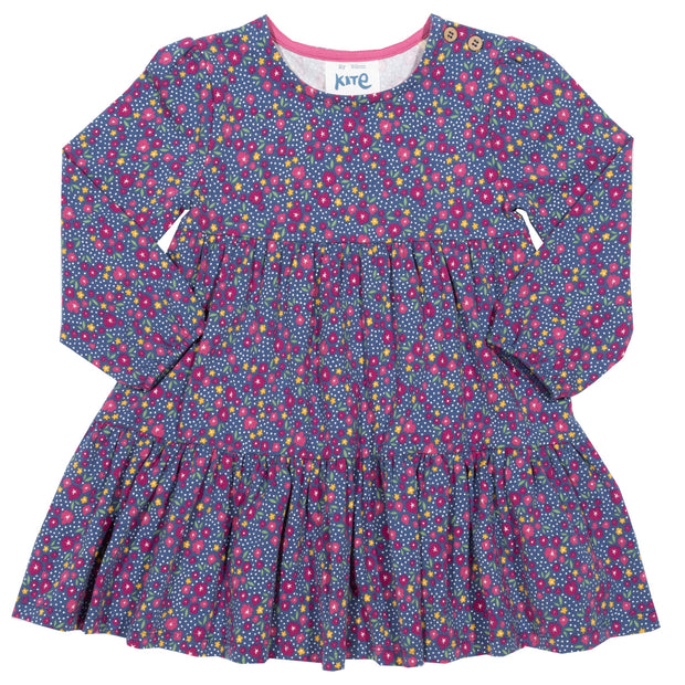 Flat shot of home ditsy dress