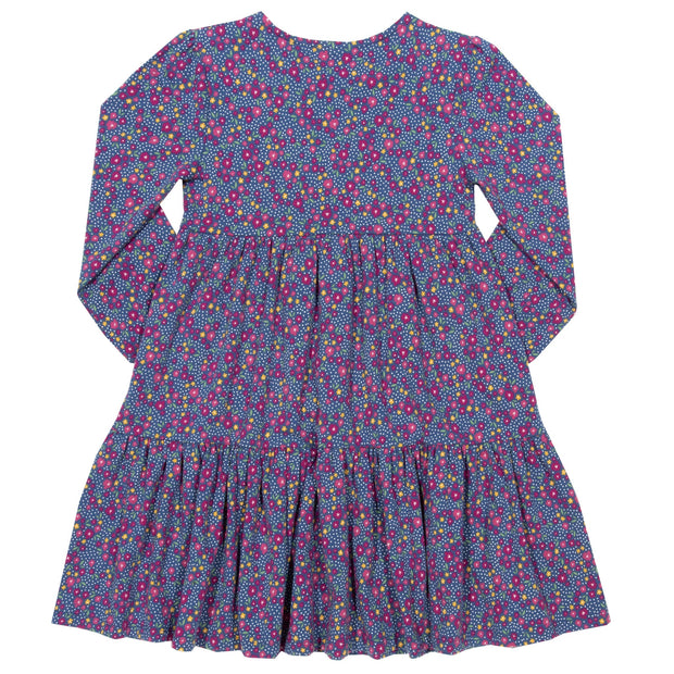 Flat shot of home ditsy dress