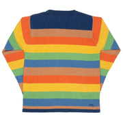 Flat shot of digger stripe jumper
