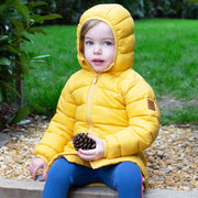 Child in snuggle coat