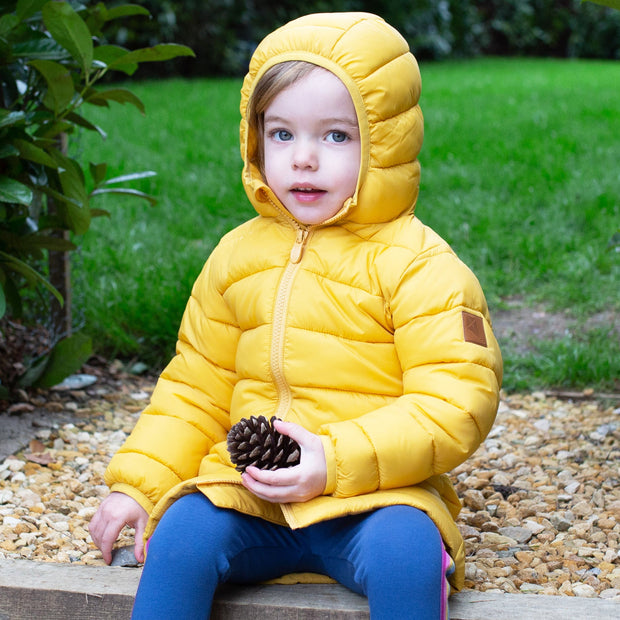 Child in snuggle coat