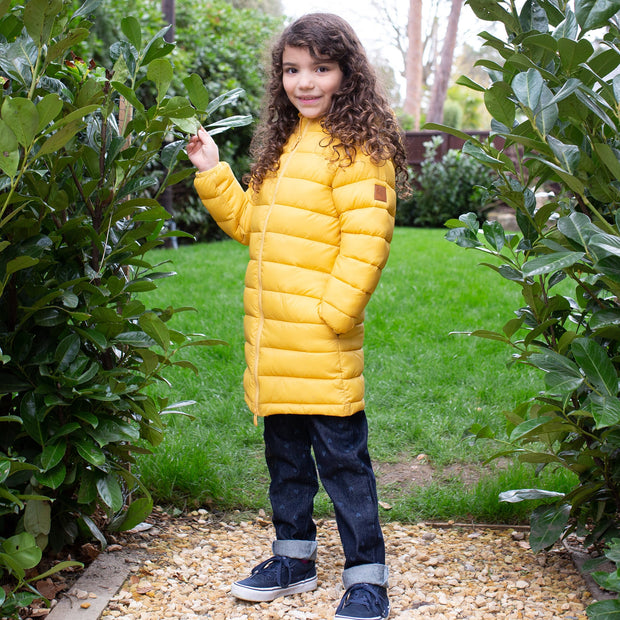 Child in snuggle coat