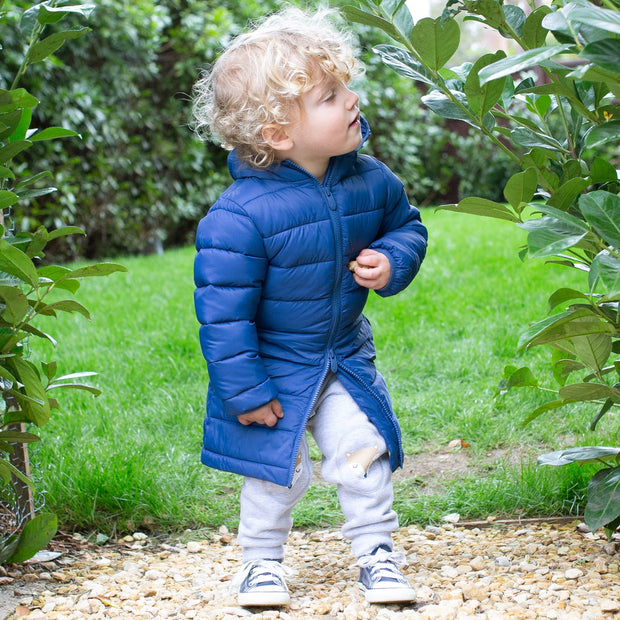 Child in snuggle coat