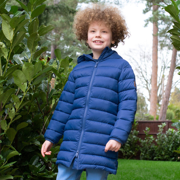 Child in snuggle coat