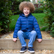 Child in snuggle coat