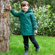 Boy in go coat