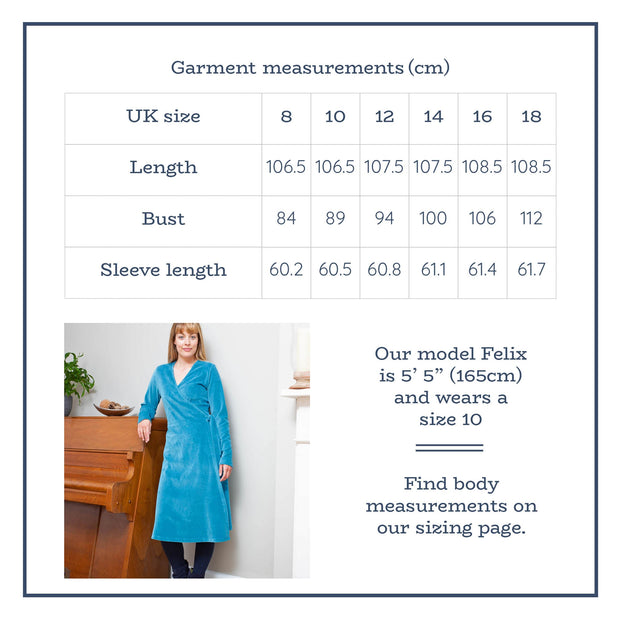 Christchurch dress blue