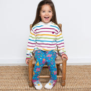 Girl in castle on a cloud socks