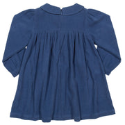 Flat shot of pretty pansy dress