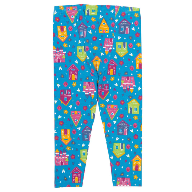 Flat shot of happy homes leggings