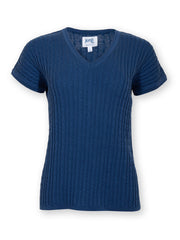 Strouden knit top navy