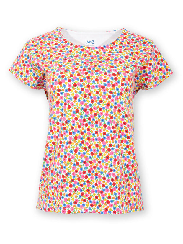 Alum jersey top flower time