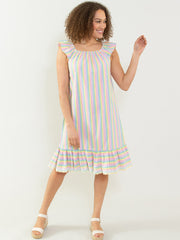 Haven dress rainbow