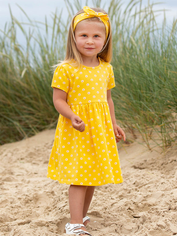 Polka daisy dress