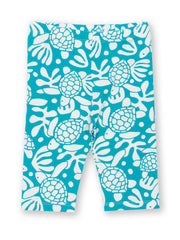 Sea turtle pedal pushers