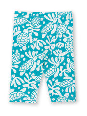 Sea turtle pedal pushers