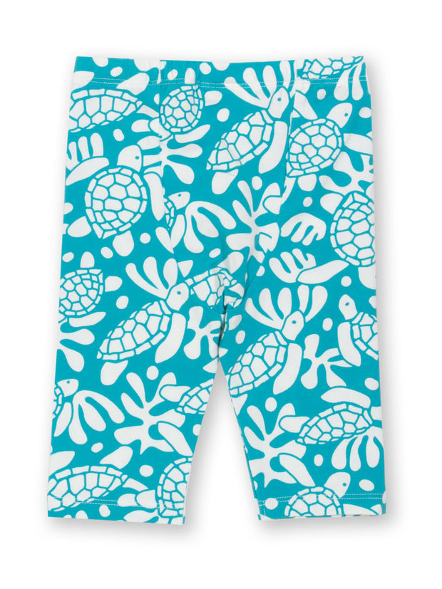 Sea turtle pedal pushers