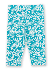 Sea turtle pedal pushers