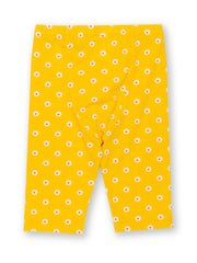 Polka daisy pedal pushers