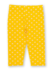 Polka daisy pedal pushers