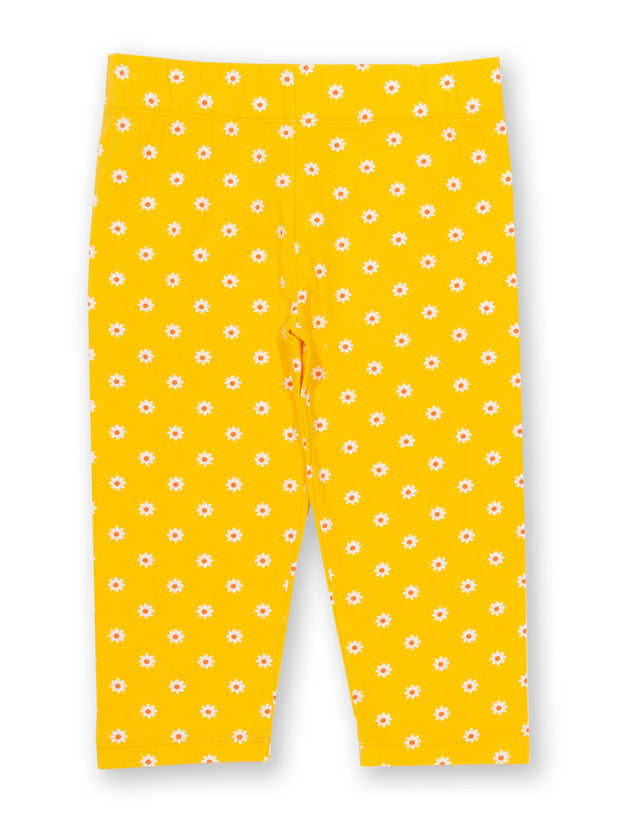 Polka daisy pedal pushers