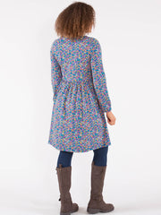 Harbour jersey dress faraway ditsy