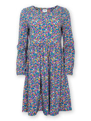 Harbour jersey dress faraway ditsy