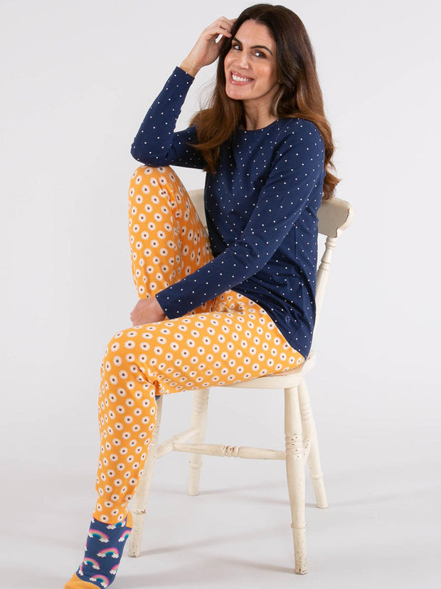 Lyme loungers daisy dot