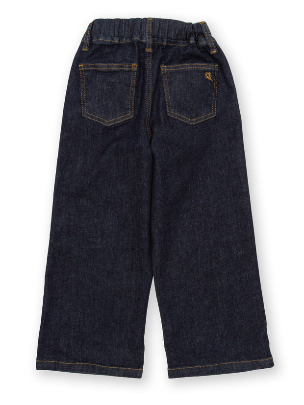 Denim cropped pull ons