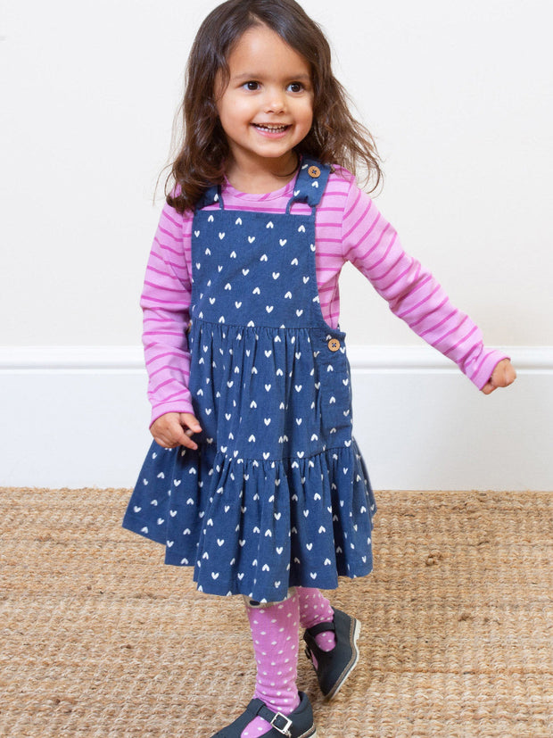 Sweetheart pinafore