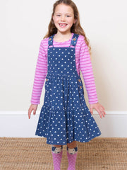 Sweetheart pinafore